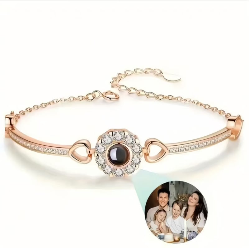 Сърцевидна медна гривна с електроплакиране – дамски ръчен аксесоар, Wanhong Jewelry