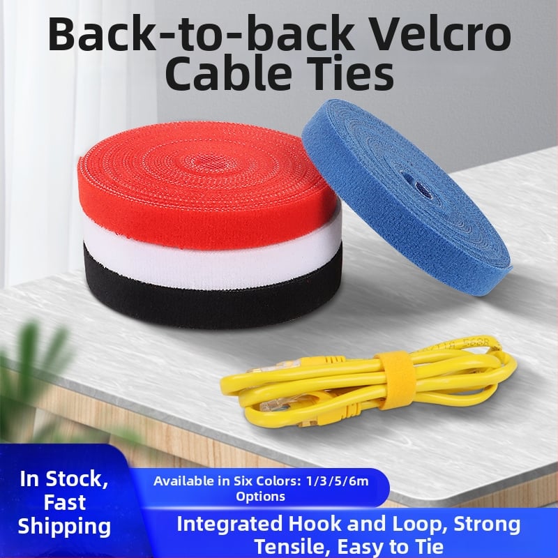 Velcro traka za upravljanje kabelima, najlon, Jiutai plastic, za kabelske vodiče i računalne žice