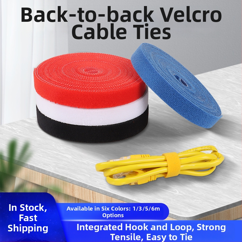 Velcro traka za upravljanje kabelima, najlon, Jiutai plastic, za kabelske vodiče i računalne žice