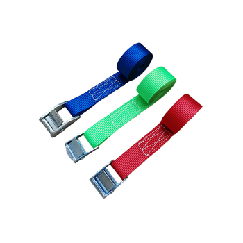 Feszítő kötöző heveder csattal, cink ötvözetű csattal, poliészter szalag, Seaport márka