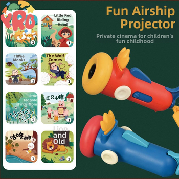 Ručni mini projektor-pričalica za djecu | projekcija, svijetleća igračka | plastični materijal | za djecu 4–6 godina