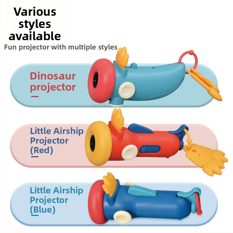 Ručni mini projektor-pričalica za djecu | projekcija, svijetleća igračka | plastični materijal | za djecu 4–6 godina
