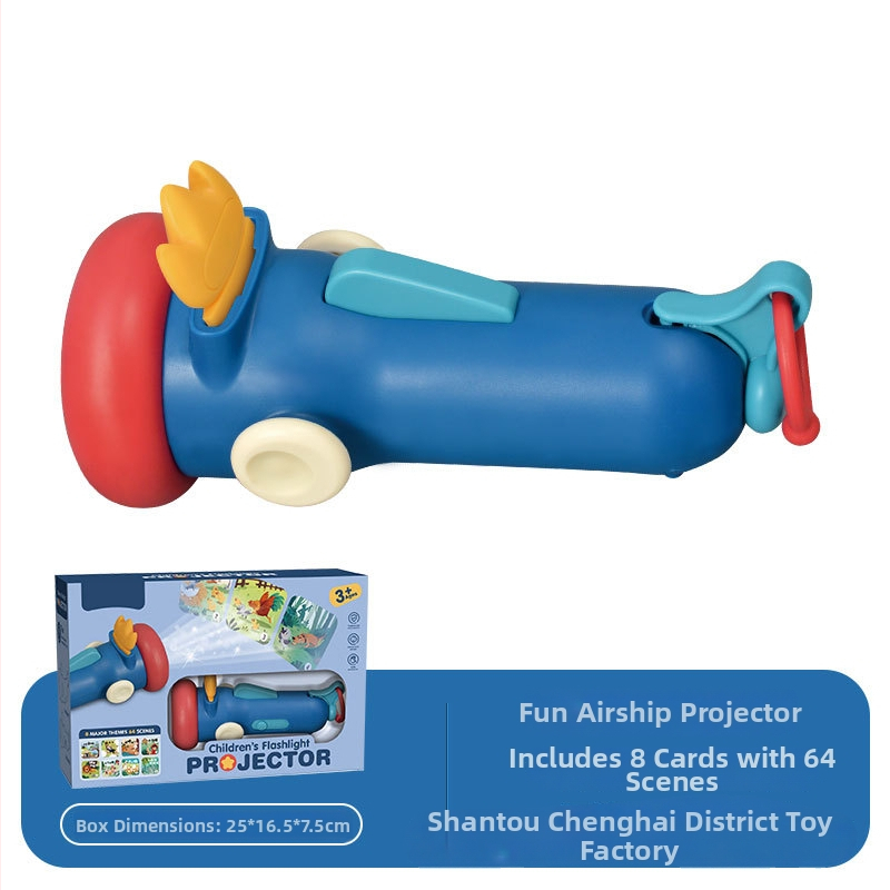 Ručni mini projektor-pričalica za djecu | projekcija, svijetleća igračka | plastični materijal | za djecu 4–6 godina