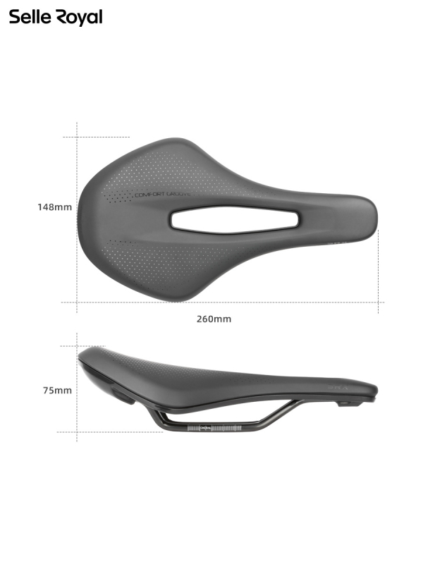 SELLE ROYAL Biciklističko sedlo SRX-1221URN, udobno i izdržljivo; Materijal: PU + čelik; Model: SRX-1221URN; Pogodno za planinske bicikle; Uvoz: Da