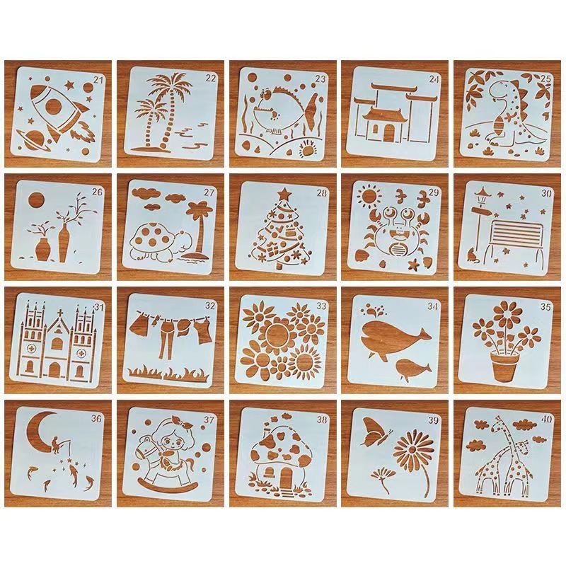 Ponovno upotrebljiva šablona za ručno pisane novine za osnovnu školu (PET materijal; domaći proizvod; bez IP ovlaštenja; marka: Other)