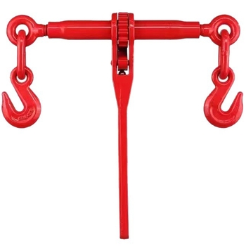 Rácsos feszítő kamionlánc számára — kézi, kettős horog, G80 mangán acél, OEM