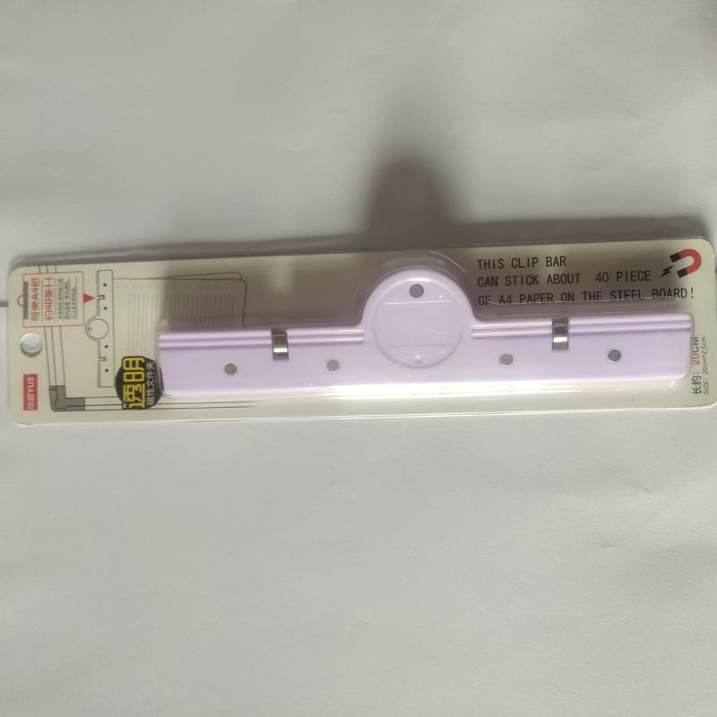 Yusheng Prozirni magnetski fascikl – Veliki kapacitet, od plastike, organizator dokumenata s magnetskim klipom