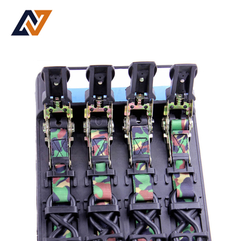 Teretni kaiš s napinjačem, maskirani poliester, dvostruke žljeb, teški kaiš za pričvršćivanje motocikla