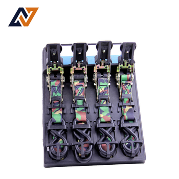 Teretni kaiš s napinjačem, maskirani poliester, dvostruke žljeb, teški kaiš za pričvršćivanje motocikla