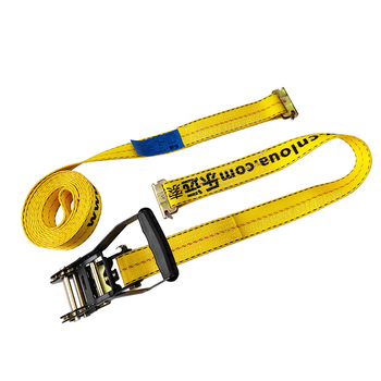 Remenac s E-spojem; Model LYRTDEF; Materijal: visokougljična čelika + poliester; Za fiksiranje robe