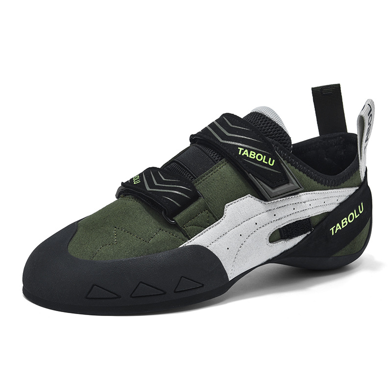 Παπούτσια αναρρίχησης με Velcro κλείσιμο, χαμηλό κόψιμο, διχτυωτό επάνω μέρος, αντιολισθητική εξωτερική σόλα από καουτσούκ