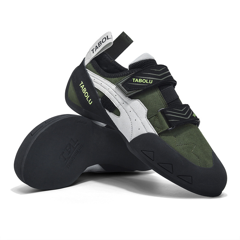 Παπούτσια αναρρίχησης με Velcro κλείσιμο, χαμηλό κόψιμο, διχτυωτό επάνω μέρος, αντιολισθητική εξωτερική σόλα από καουτσούκ