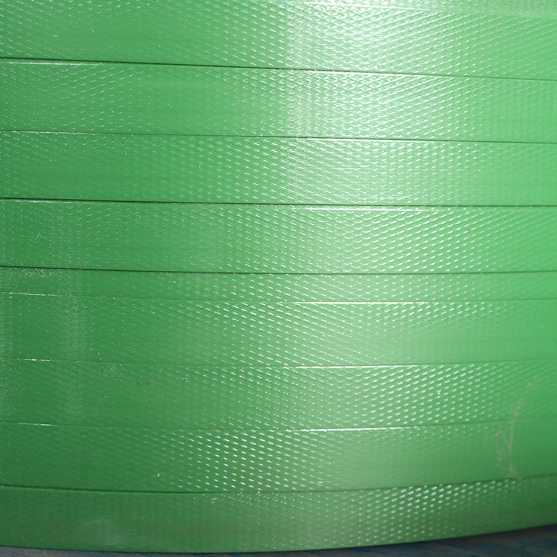 Bandă PET pentru ambalare manuală, model 1608, grosime 0,8 mm, rezistență la tracțiune ridicată