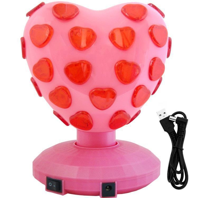 Lampă LED disco – Proiector pentru bar/scenă rotativ la 360°, alimentare cu baterie, montaj pe podea sau pe masă, control manual