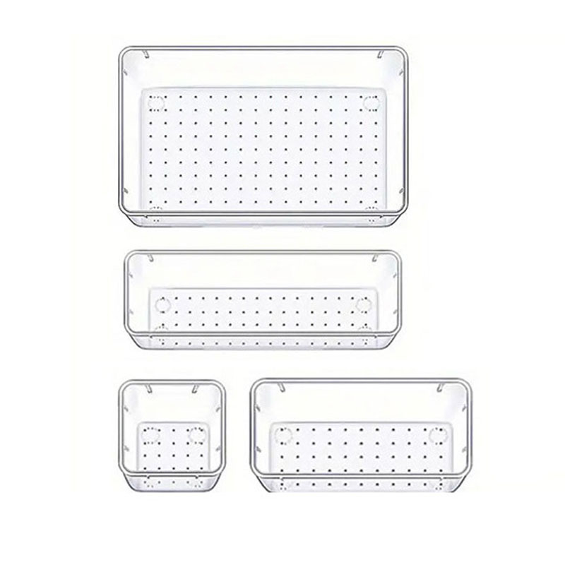 Cutie de depozitare pentru sertar, polistiren, model cu buline, 6810, capacitate 2 L