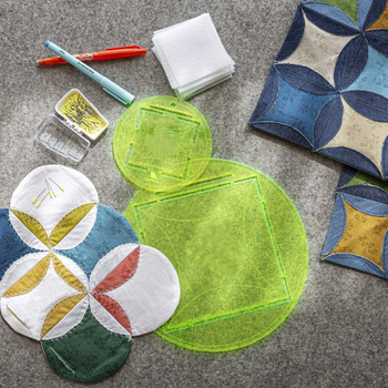 Kružni šablon za quiltanje – akril, DIY šivanje i patchwork set, šifra proizvoda Yx6878797