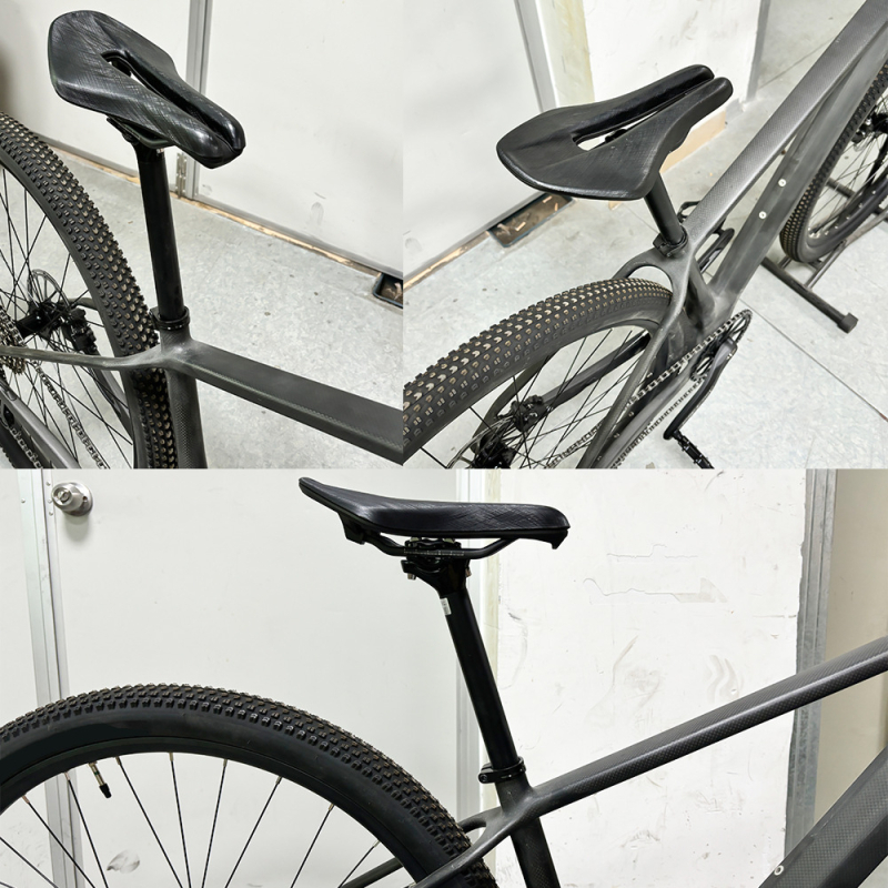 BALUGOE TT02 șa de bicicletă — fibră de carbon și oțel cu conținut de carbon, stil sport, utilizare universală