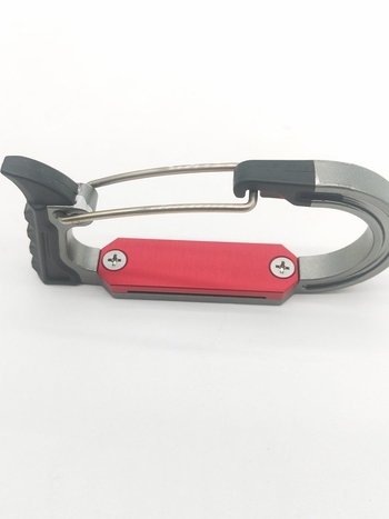 Spuštač za penjanje, aluminijska legura, jednokamreni, model DGG-001, 50 komada u kutiji
