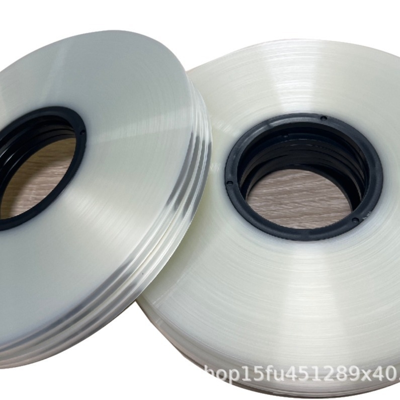 Prozirni OPP film za toplinsko zavarivanje za pakiranje, debljina 0,1 mm, snaga rastezanja 20 kg, promjer role 150 mm, unutarnji promjer 41–76 mm