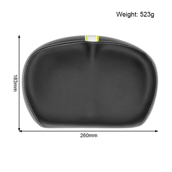 Șa de bicicletă - Brand ZOYOSPORTS, Model ZOYO-BS1143-pro, Material: piele PU + burete poliuretan + bază din PP, Potrivit pentru biciclete obișnuite și biciclete de munte