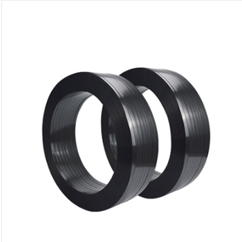 Bandă de ambalare din plastic-otel 1608/1910, grosime 0,6–1 mm, rezistență la tracțiune 350–380 kg, greutate 10–20 kg