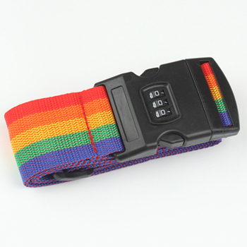 Bretea de ambalare pentru bagaje cu încuietoare de cod, din polipropilenă, pentru consolidarea bagajelor, procesare personalizabilă