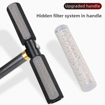 Ručna pumpa visokog tlaka, aluminijsko kućište, 30 MPa, s uključenim crijevom, za male automobile