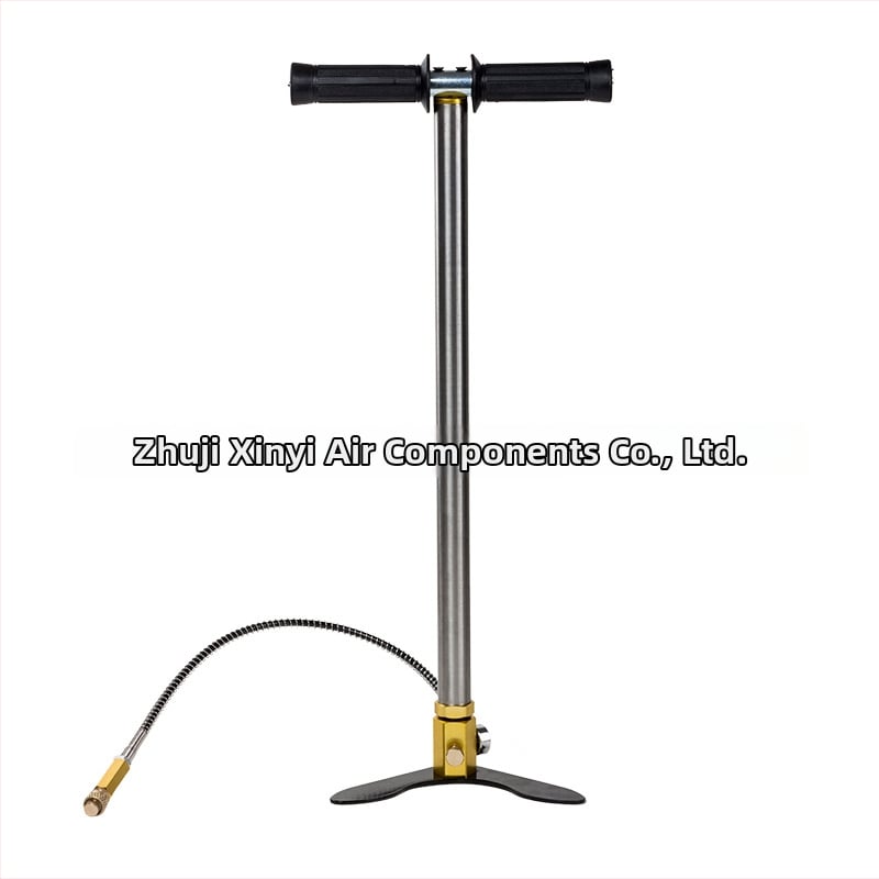 Ručna pumpa visokog tlaka, aluminijsko kućište, 30 MPa, s uključenim crijevom, za male automobile