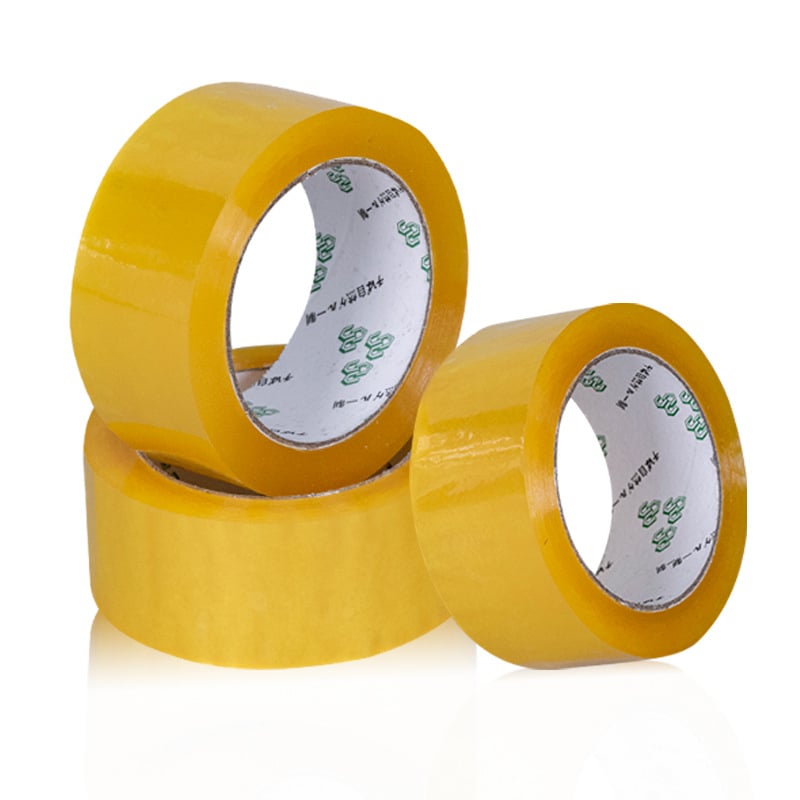 Csomagoló ragasztószalag, magas viszkozitás, filmvastagság 55 μm, nyomásérzékeny ragasztó, alkalmas zárásra és csomagolásra, -20–40 °C