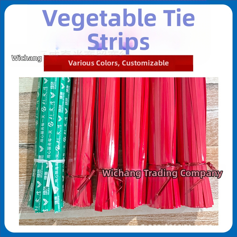 Viazacia páska s jadrom z PET a železnej drôt, nastaviteľná pre balenie a zväzovanie čerstvej zeleniny, kvetov a ovocia (Materiál: PET + železná drôt; Požiarny stupeň: V-1; Použitie: balenie, zväzovanie káblov, potravín, remesiel, darčekových krabičiek, kv