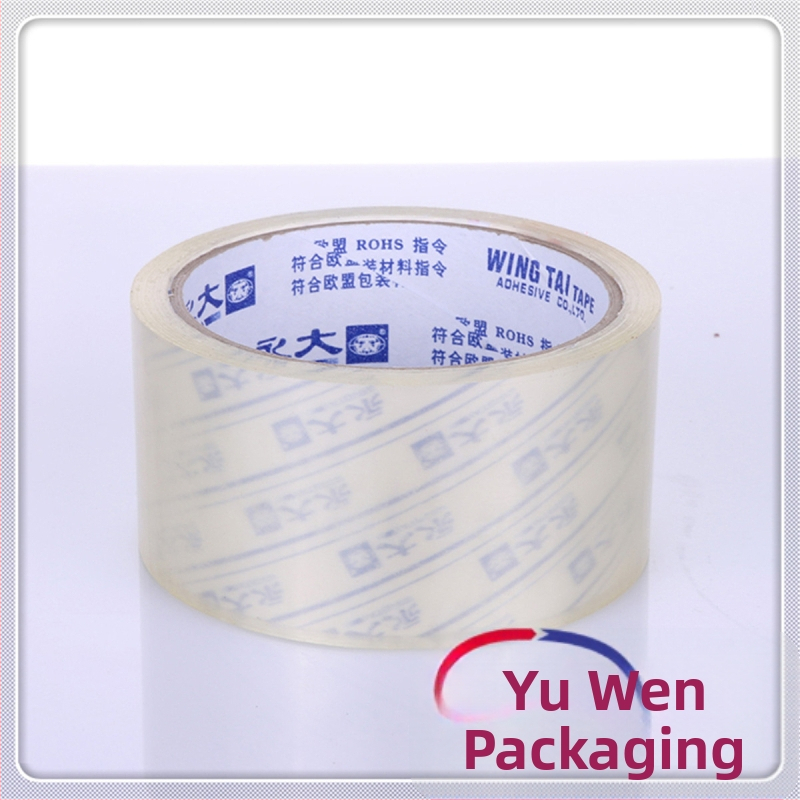Páska na balenie s BOPP substrátom, priehľadná, ekologická; vhodná na zatváranie kartónov v kanceláriách, školách, doma, logistike a e-commerce.
