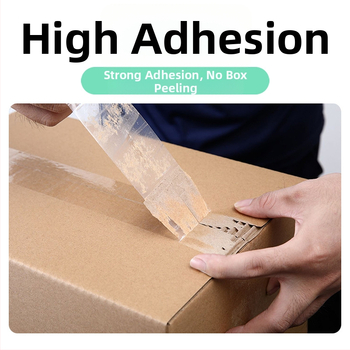 Csendes csomagoló szalag BOPP-alapú, kifejezetten expressz lezáráshoz, 0,205 mm vastagság.