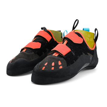 Pantofi de alpinism cu închidere Velcro - Unisex pentru copii, talie joasă, partea superioară din plasă, talpă din cauciuc antiderapant