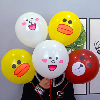 Lateksni okrugli balon za ulični štand — bez logotipa