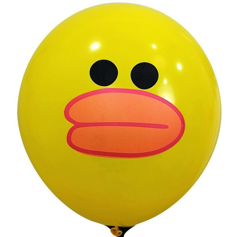 Lateksni okrugli balon za ulični štand — bez logotipa