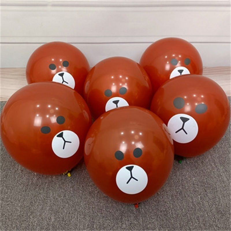 Lateksni okrugli balon za ulični štand — bez logotipa