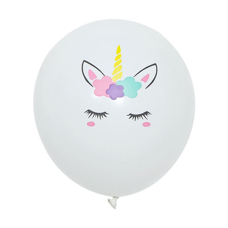 Lateksni okrugli balon za ulični štand — bez logotipa