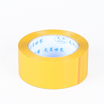 Tianchi опаковъчна лента, дебелина на филма 50U, базов материал Bopp, температурна устойчивост 80°C (дългосрочно) / 90°C (краткосрочно), предназначена за опаковане