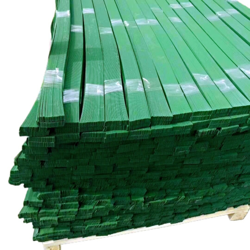 Zeleni prozirni PET remen za pakiranje, 16 mm x 0,8 mm, automatsko pakiranje