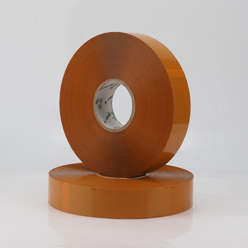 Gépzáró tömítőszalag - BOPP alap, 52 μm vastagság, 1000 m hossz, víz-gél ragasztó, működési tartomány 0–80 °C