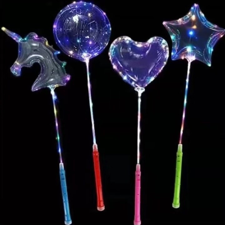 Balon od aluminijske folije, valoviti balon, kružni oblik, bez logotipa
