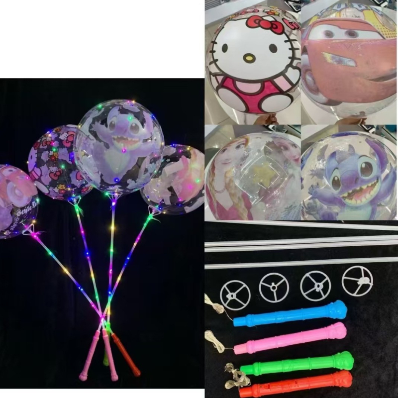 Balon od aluminijske folije, valoviti balon, kružni oblik, bez logotipa