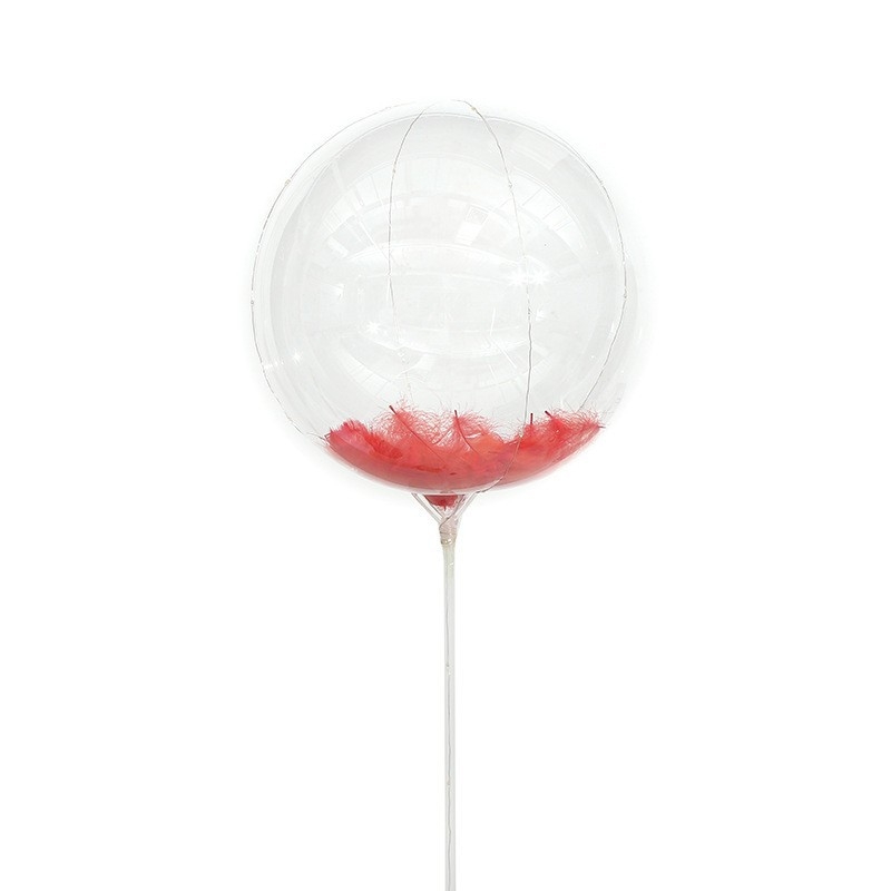 Balon od aluminijske folije, valoviti balon, kružni oblik, bez logotipa
