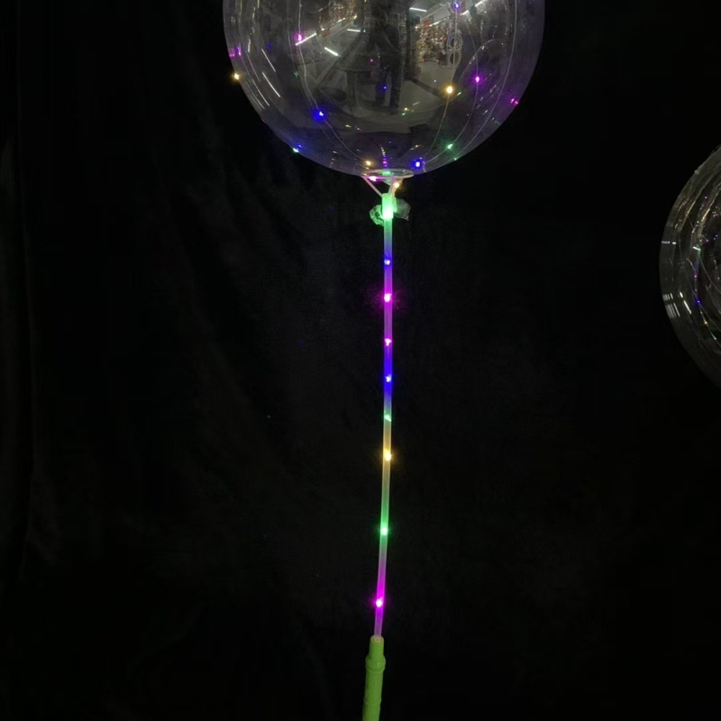 Balon od aluminijske folije, valoviti balon, kružni oblik, bez logotipa