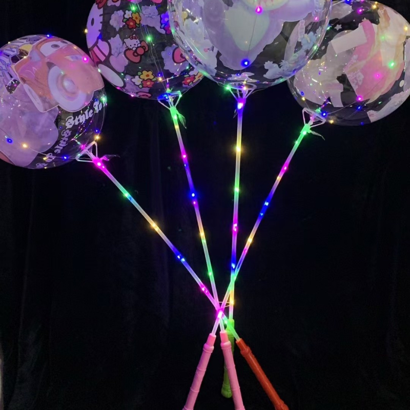 Balon od aluminijske folije, valoviti balon, kružni oblik, bez logotipa