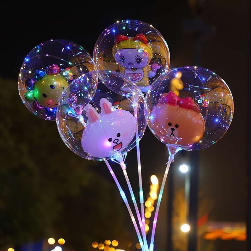Balon od aluminijske folije, valoviti balon, kružni oblik, bez logotipa