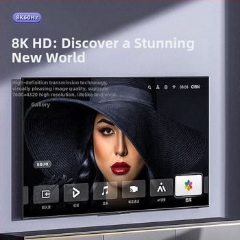 Audio i video pretvarač — 8K60Hz Ultra HD konverter za projekciju zaslona, model 8K60Hz Ultra HD screen projection converter, kompatibilan s laptopom/Desktopom/TV