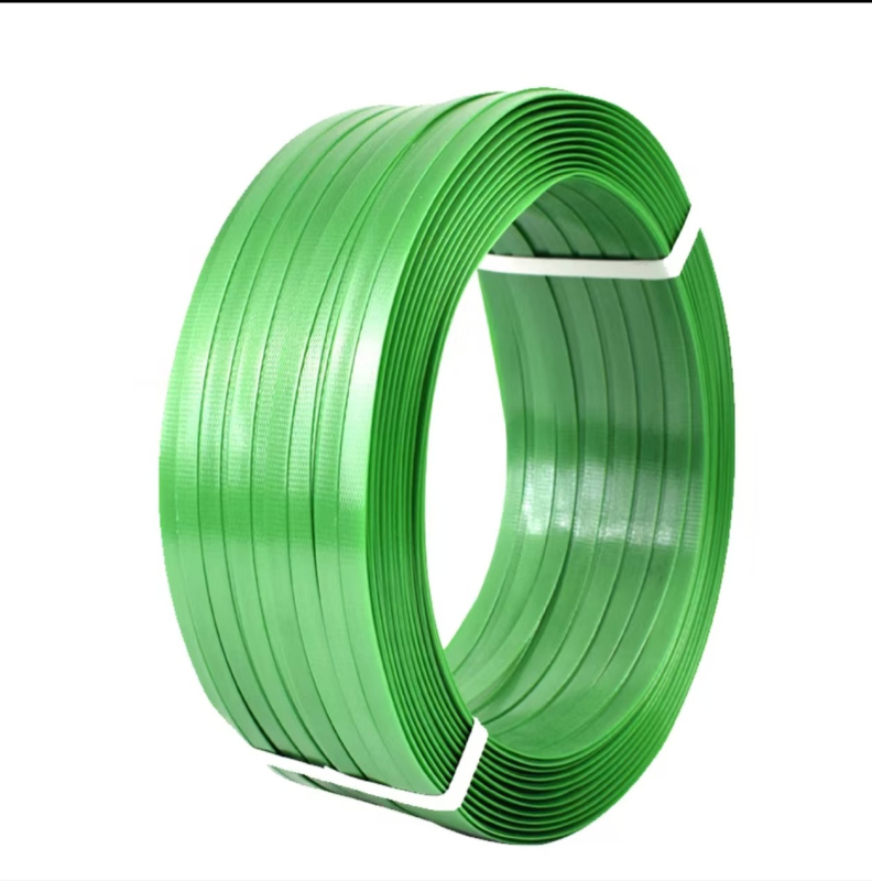 Plastično-čelična opasačka za pakiranje - debljina 1,0 mm, nosivost 500 kg, vanjski promjer valjka 400 mm, težina 20 kg