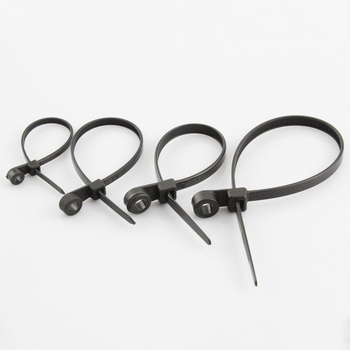 Νάιλον δέσιμο καλωδίων με σταθερή κεφαλή, στρογγυτές οπές και οπές για βίδες • 94V2 φλόγας