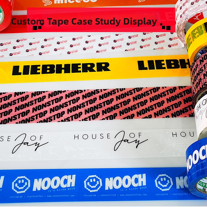 Páska na balenie s BOPP filmom 52 μm, lepidlo citlivé na tlak, pre logistické balenie a elektronický obchod, teplotný rozsah -30°C až 120°C.